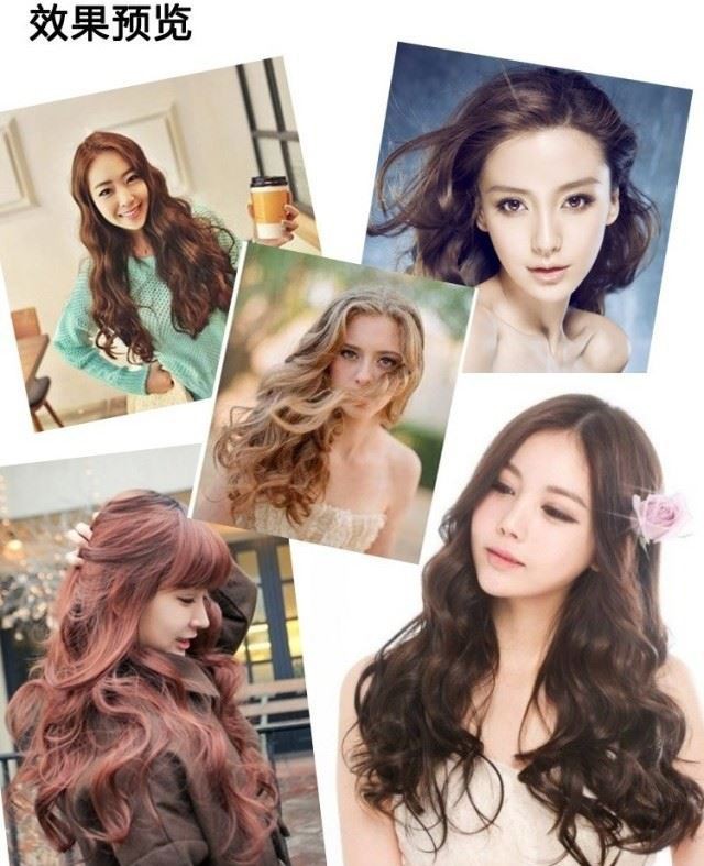 Hårtork Straightener Brush Curler Comb