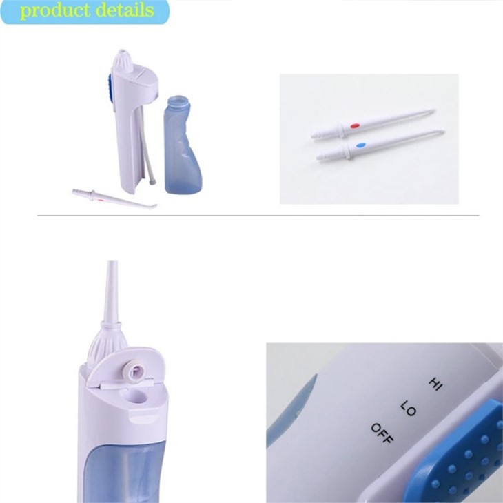 Bärbar oral irrigator