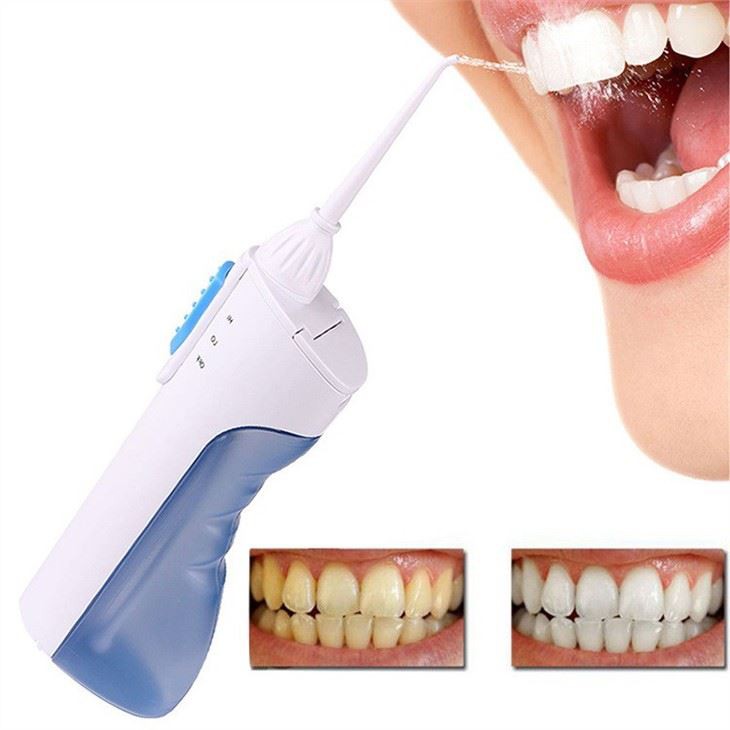 Bärbar oral irrigator