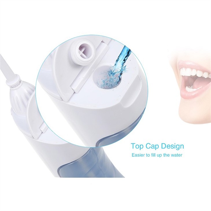 Bärbar oral irrigator